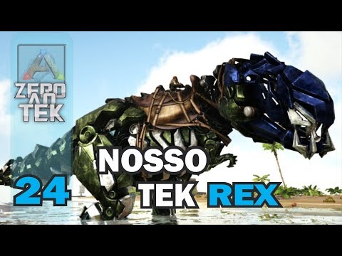 ARK - DO ZERO AO TEK - #24 - DOMANDO NOSSO PRIMEIRO REX!