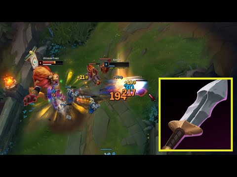 Irelia with only Life Steal from Doran's Blade