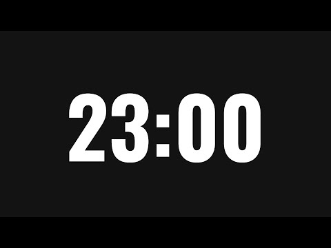 Set Timer 23 Minutes