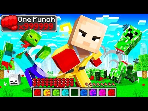 Starlord YT - I Got ONE PUNCH MAN Power In Minecraft !