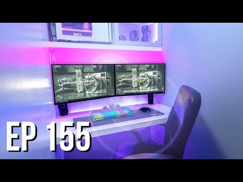 YouTube video about: How to fit two monitors on a small desk?