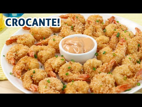 Camarão Empanado Crocante: Uma Delícia para o Verão