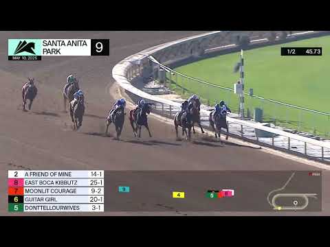 Santa Anita Park Carrera 9 - 10 de Mayo 2025