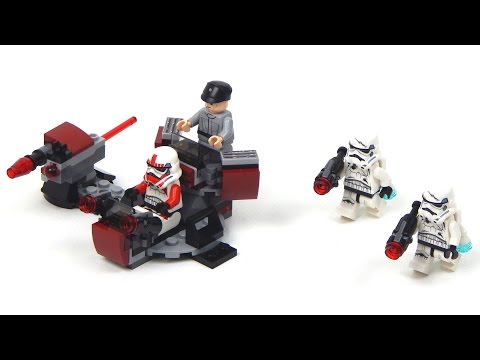 Vidéo LEGO Star Wars 75134 : Pack de combat de l'Empire Galactique