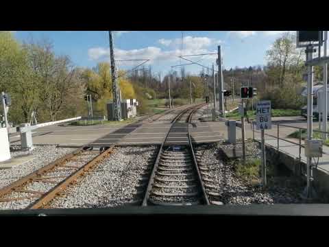 Führerstandsmitfahrt von Böblingen nach Dettenhausen