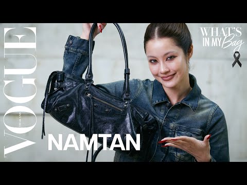 NAMTAN Tipnaree - What's in my bag @ Vogue Thailand