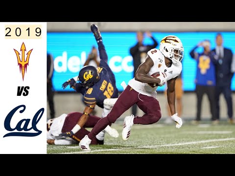 Arizona State vs #15 Cal 2019 CFB Highlights