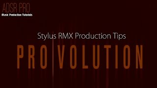 ADSR Pro Spectrasonics Stylus RMX Tutorial in Cubase Music Production Tips and Tricks