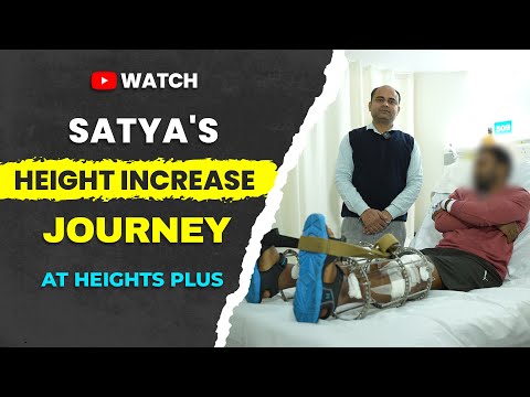 Satya's Height Increase Journey at Heights Plus