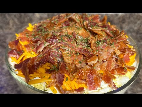 Classic 7 Layer Salad 🥗