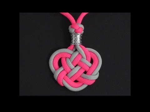 How to Make the Double Celtic Knot (Paracord) Medallion by TIAT
