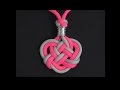 How to Make the Double Celtic Knot (Paracord) Medallion by TIAT