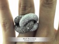 6 50ct White And Fancy Brown Diamond Right Hand Ring Mark Broumand