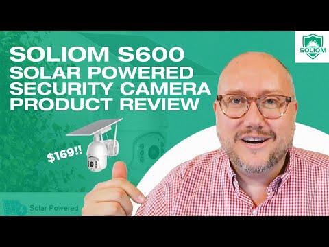 SOLIOM S600 3G/4G LTE Solar Powered Cellular Security Camera Wireless Outdoor, Pan Tilt 360°View Spotlight, 1080p Night Vision, 2 Way Talk, PIR Motion Sensor, No WiFi, US Version, Unlimited Data Plan video review thumbnail