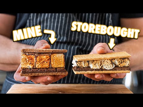 Making S'mores Completely From Scratch At Home | But Better