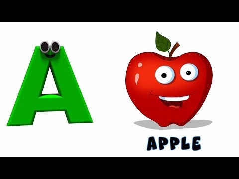 Phonics Letter | Learning Alphabet A | Nursery Rhymes For Toddlers By Kids Tv