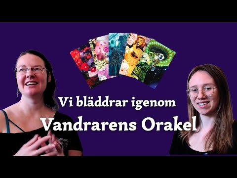 Alla korten på bordet - såhär ser Vandrarens Orakel ut!