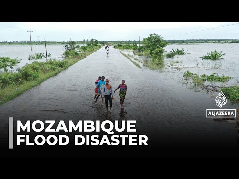 Mozambique floods: Widespread damage after weeks of heavy rain