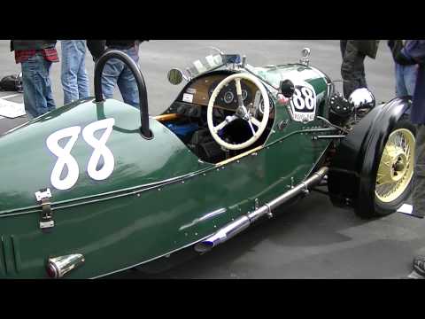 1934 Morgan J.A.P. V-Twin Powered 3-Wheel vintage Race  Car