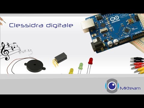 Clessidra digitale - sensore di inclinazione con Arduino