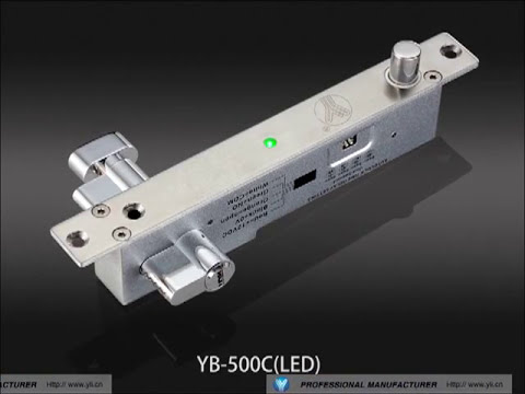 YLI Electronic | Fail Secure Sturdiness Electric Bolt with Cylinder | Stainless Steel Material