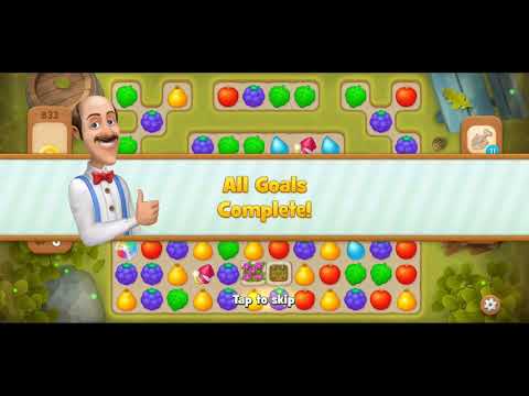 GardenScapes level 831, 832, 833, 834, 835, 836, 838, 839, 840. No boosters