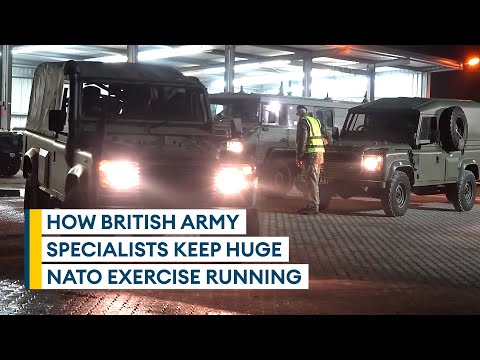 Inside British Army's nerve centre supporting largest Nato exercise in decades