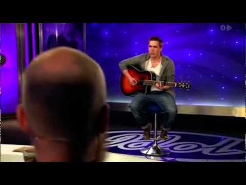 Idol 2013 Sverige:  Whataya want from me - Oskar Ekholm