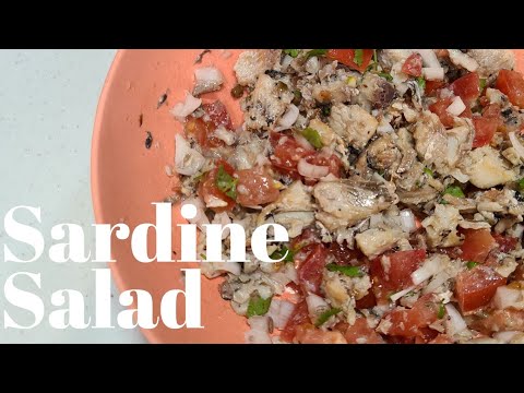 Canned Sardine Salad | Mauritian Recipe
