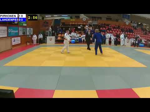 Sovelletun judon SM-kilpailut 2018: SM-81: PIRHONEN - LAHDENPERÄ