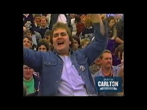 Bernie Evans 1988 - Carlton Football Club Past Player