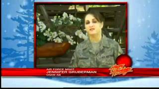 preview picture of video 'Military Greetings: MSgt Jennifer Gruberman'