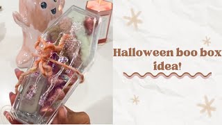 Make a cute boo box with me from the dollar tree! 