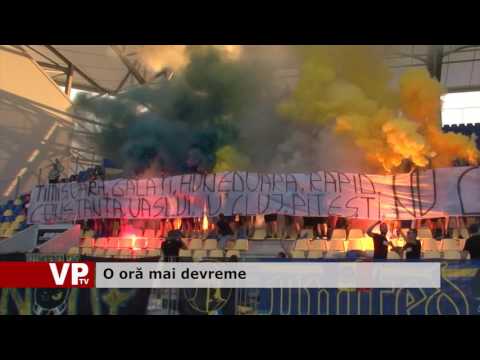 O oră mai devreme