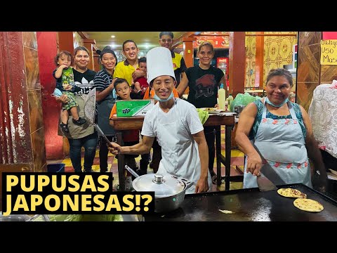 One day as a pupusa chef in Honduras 🇯🇵🇭🇳👨🏻🍳