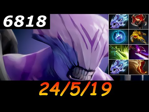 Dota 2 Faceless Void 6818 MMR 24/5/19 (Kills/Deaths/Assists) Ranked Full Gameplay