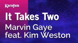 Karaoke It Takes Two - Marvin Gaye feat. Kim Weston *