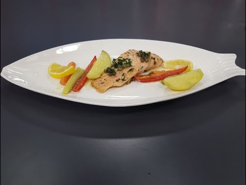 Rreze Dielli 24 Dhjetor 2019 - Të Gatuajmë me Znj Vjollca P. 1 - Salmon me gjalp dhe kaperi