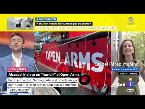 Isabel Pérez DESMONTA a Javier Ruíz en TVE: "Nosotros DEFENDEMOS A LOS ESPAÑOLES"