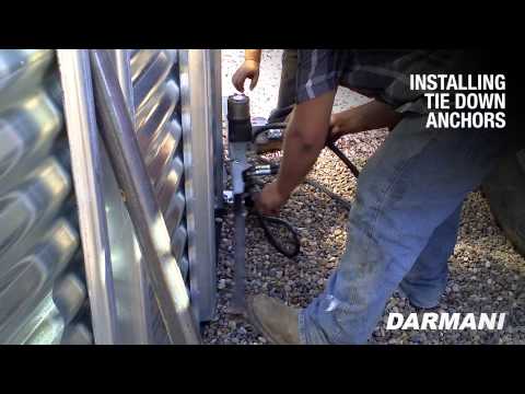 Tie Down Anchor Installation