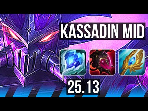 KASSADIN vs YONE (MID) | Legendary | EUW Challenger | 25.13