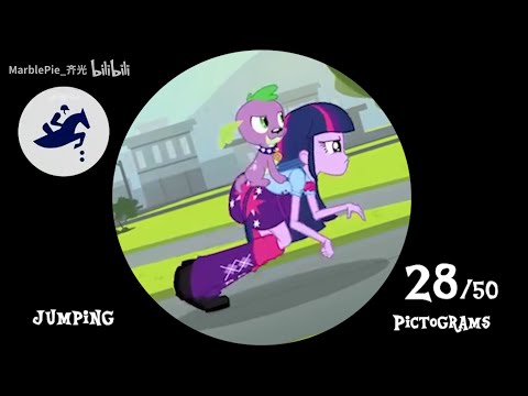Tokyo Olympiad Pictograms but it's MLP [by MarblePie_齐光]