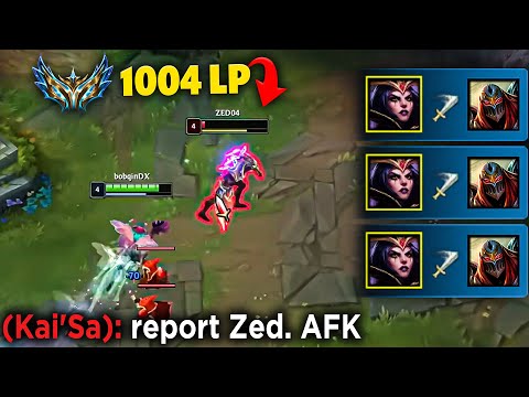 9 Million Mastery Zed one-trick meets my Leblanc in Challenger
