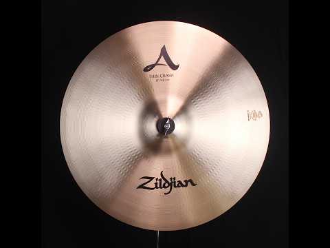 Zildjian 19" A Thin Crash - 1507g (video demo) image 2