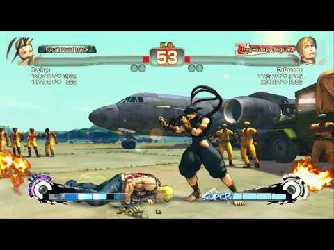 Super Street Fighter 4 Arcade Edition PC Online Battle - Jophys (Ibuki) vs DrDraexx (Cody)