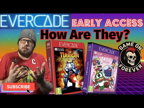 Evercade: Turrican and Taito 3 Pre Review #gaming #videogames #gameplay