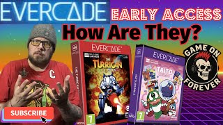 Evercade: Turrican and Taito 3 Pre Review #gaming #videogames #gameplay