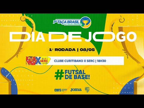 Taça Brasil Sub13 Masc. Divisão Especial - Clube Curitibano x SERC - 1ª Rodada - Ao Vivo