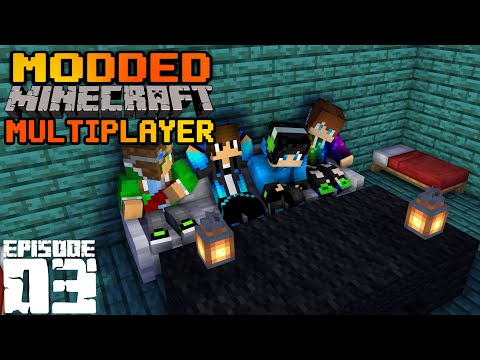A Place Of Comfort! // Modded Minecraft Survival Multiplayer (Ep. 3)