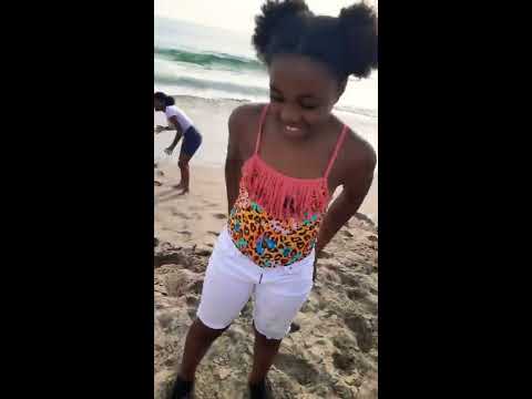 We want to the beach and I was scared to get in